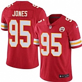 Nike Kansas City Chiefs #95 Chris Jones Red Team Color NFL Vapor Untouchable Limited Jersey,baseball caps,new era cap wholesale,wholesale hats